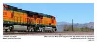 ... BNSF 7691 heading east passed Cadiz as I quickly grabbed my camera to capture ths image as I am eating my lunch...